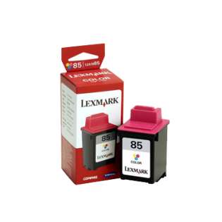 Lexmark 85, 12A1985 Genuine Original (OEM) ink cartridge, high capacity yield, color