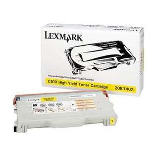 OEM Lexmark 20K1402 cartridge - high capacity yellow