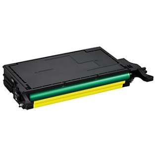 Compatible Samsung CLT-Y508L toner cartridge, 5000 pages, high capacity yield, yellow