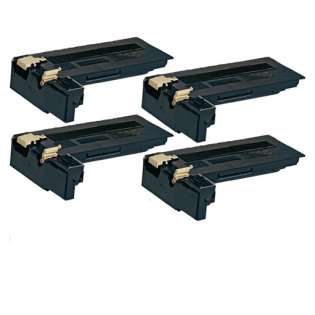 Replacement for Xerox 106R01409 cartridge - black - Pack of 4